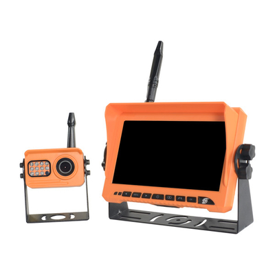 Système orange de contrôle de couleur de la caméra 7inch de Rearview de véhicule de HD 1080P